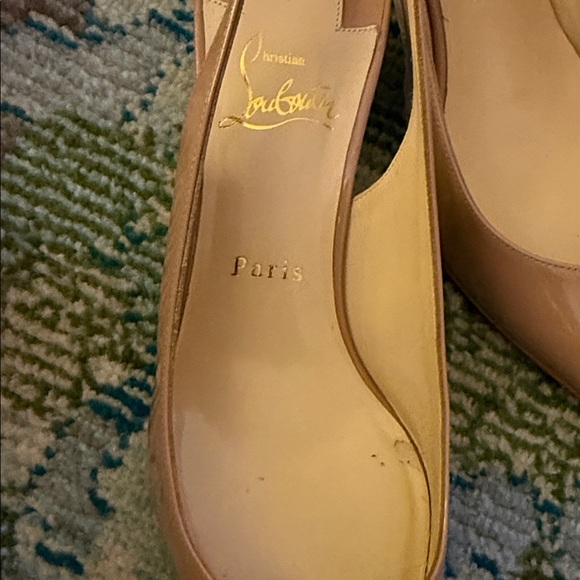 Christian Louboutin Nude Heels - Picture 14 of 15